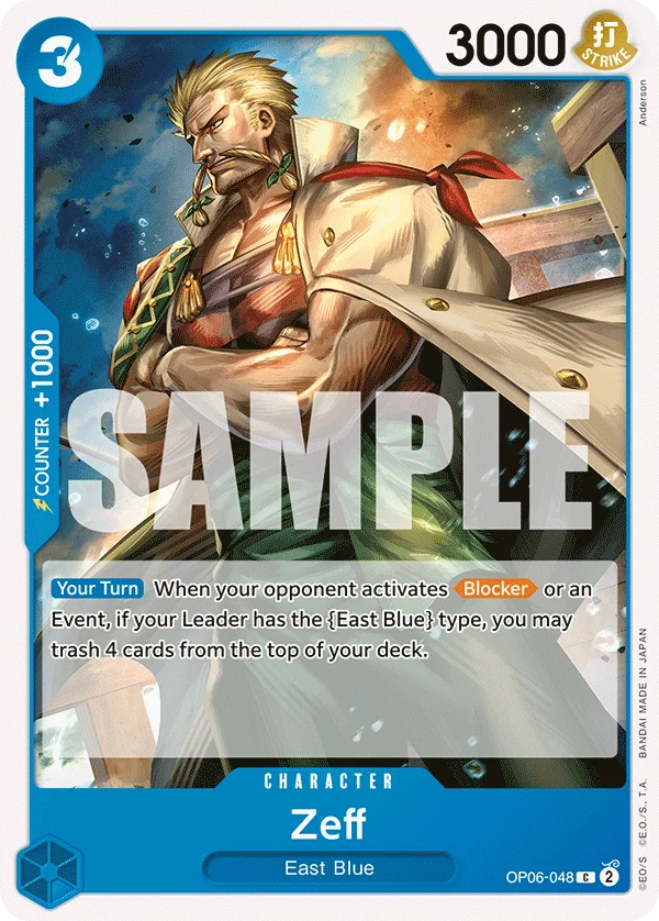 Zeff, Wings of the Captain OP06-048