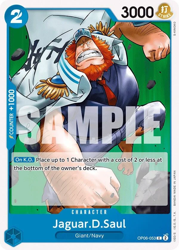 Jaguar.D.Saul, Wings of the Captain OP06-053