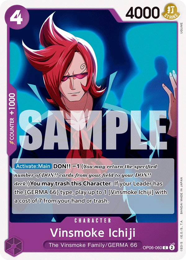 Vinsmoke Ichiji, Wings of the Captain OP06-060