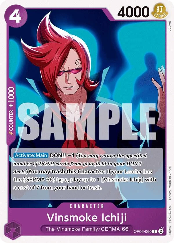 Vinsmoke Ichiji, Wings of the Captain OP06-060