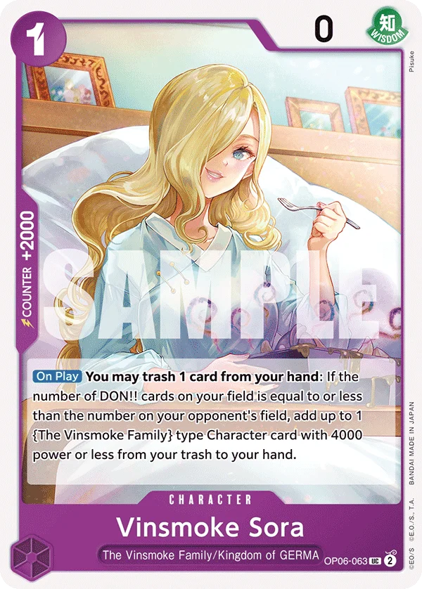 Vinsmoke Sora, Wings of the Captain OP06-063
