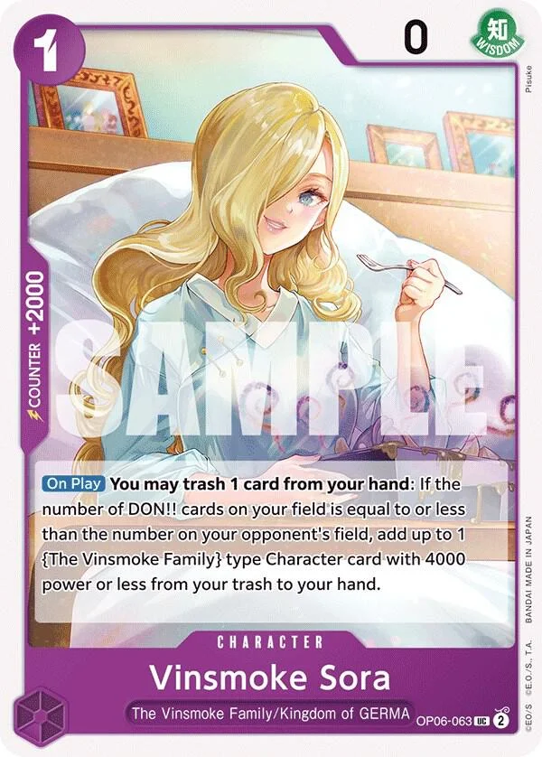 Vinsmoke Sora, Wings of the Captain OP06-063