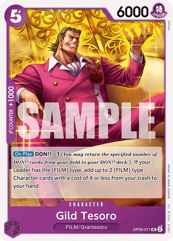 Gild Tesoro, Wings of the Captain OP06-071