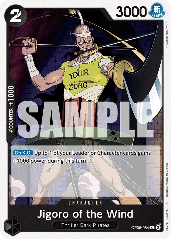 Jigoro of the Wind, Wings of the Captain OP06-084