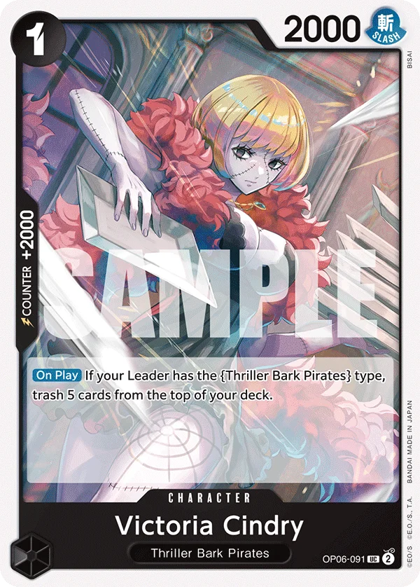 Victoria Cindry, Wings of the Captain OP06-091