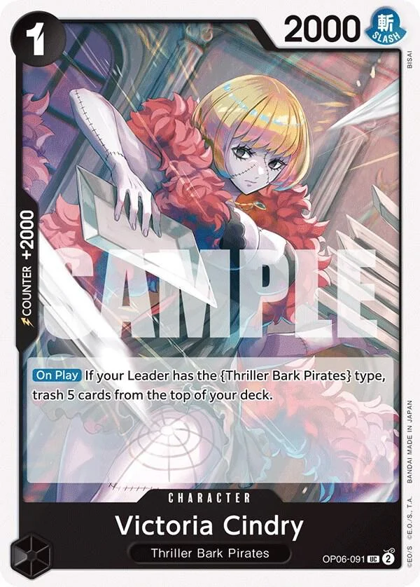 Victoria Cindry, Wings of the Captain OP06-091