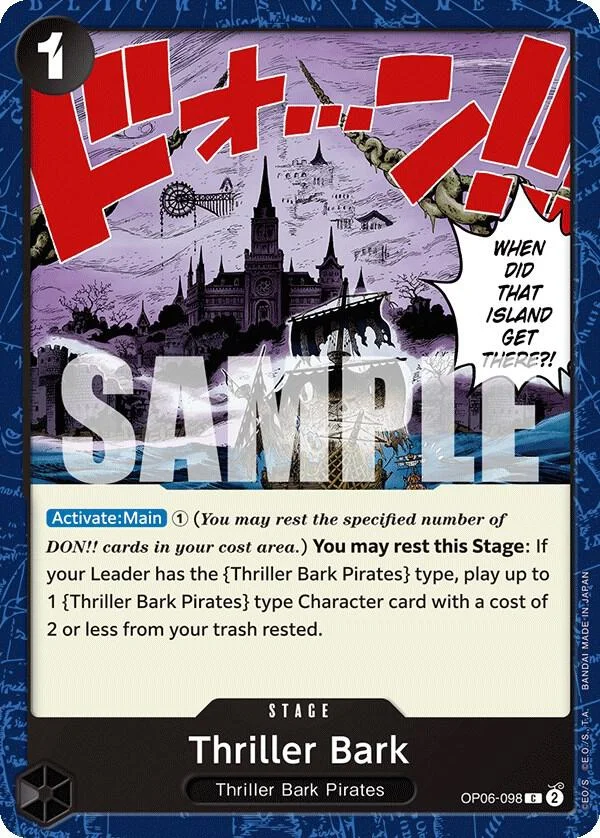 Thriller Bark, Wings of the Captain OP06-098