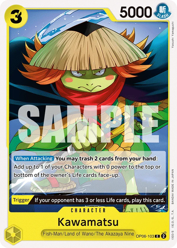 Kawamatsu, Wings of the Captain OP06-103