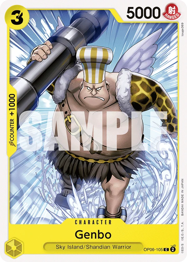 Genbo, Wings of the Captain OP06-105