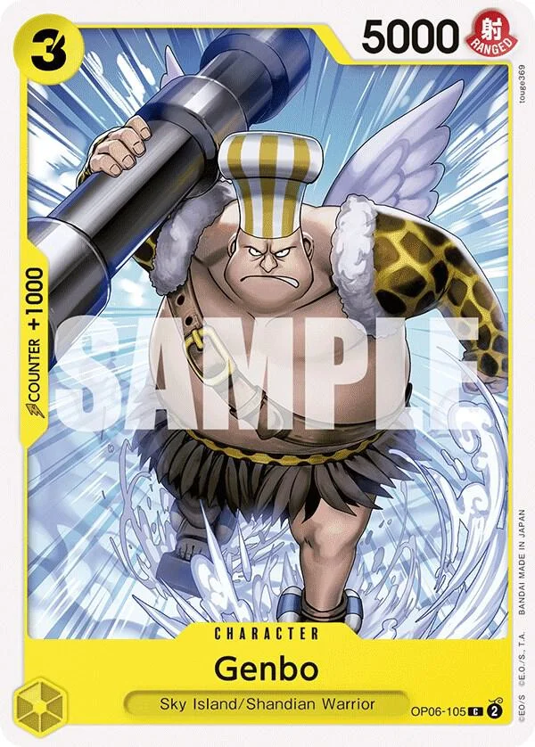 Genbo, Wings of the Captain OP06-105