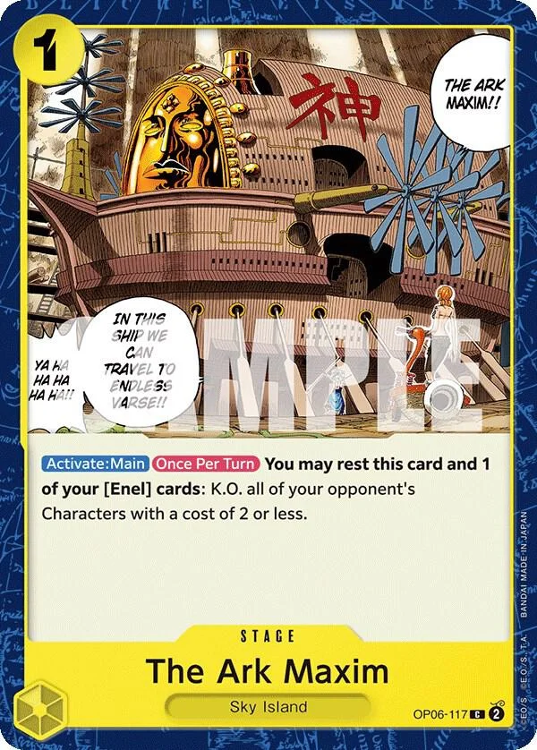 The Ark Maxim, Wings of the Captain OP06-117