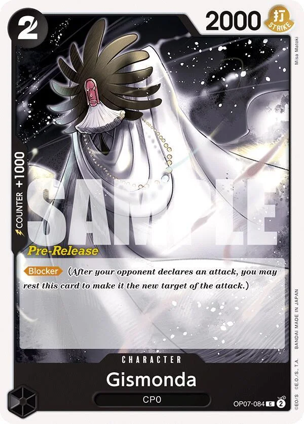 Gismonda, 500 Years in the Future Pre-Release Cards OP07-084