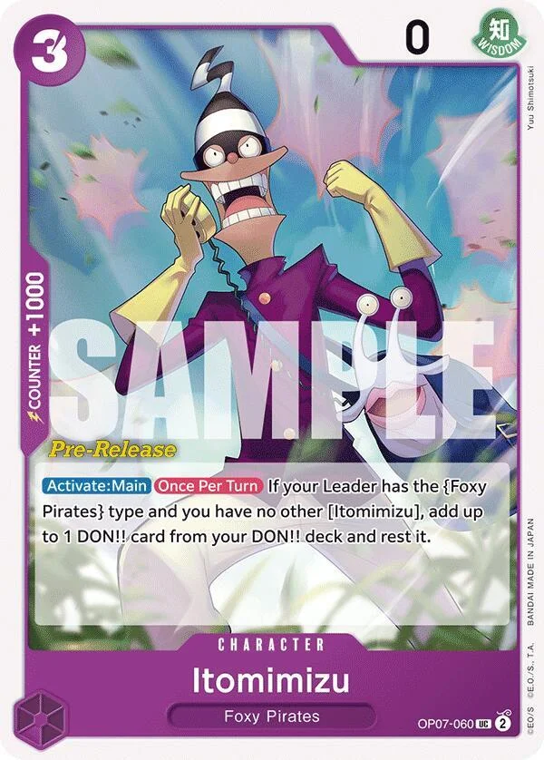 Itomimizu, 500 Years in the Future Pre-Release Cards OP07-060