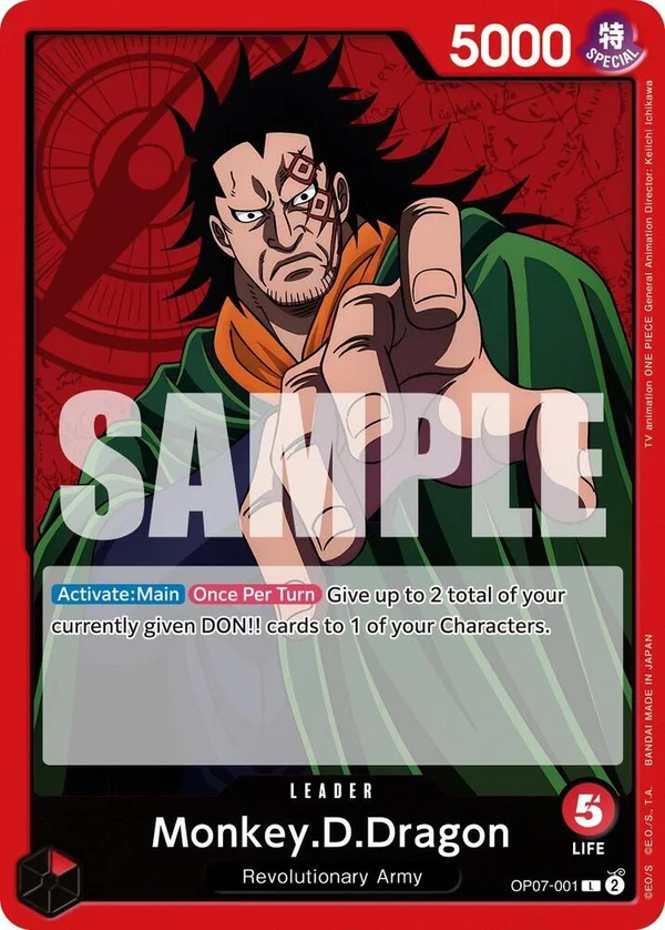 Monkey.D.Dragon, 500 Years in the Future OP07-001