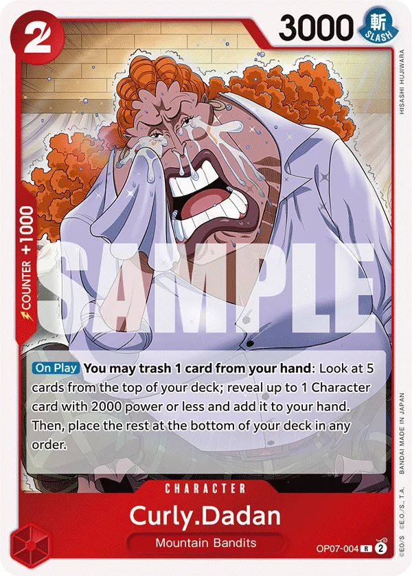 Curly.Dadan, 500 Years in the Future OP07-004