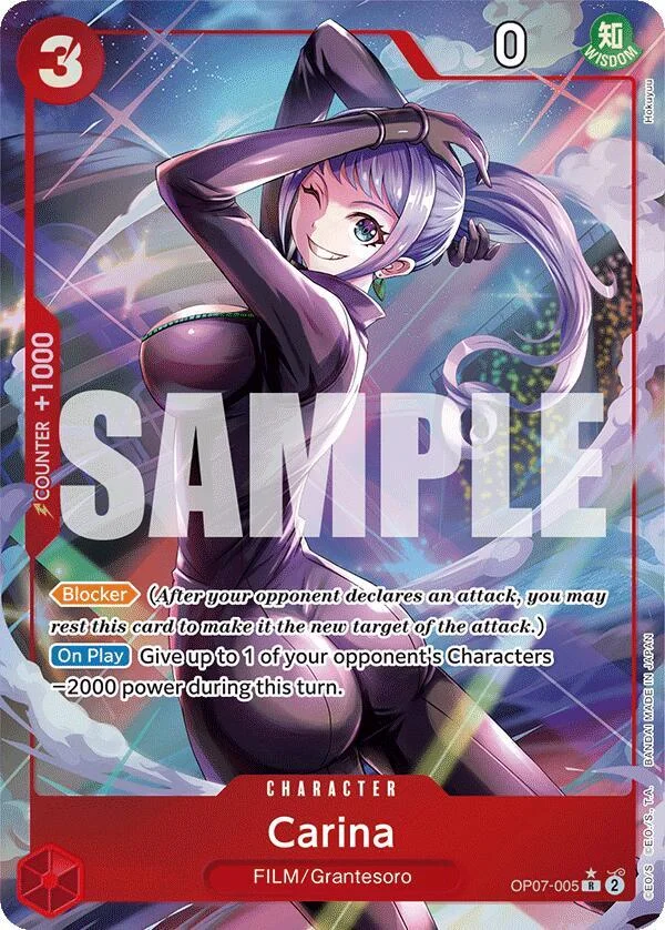 Carina, 500 Years in the Future OP07-005