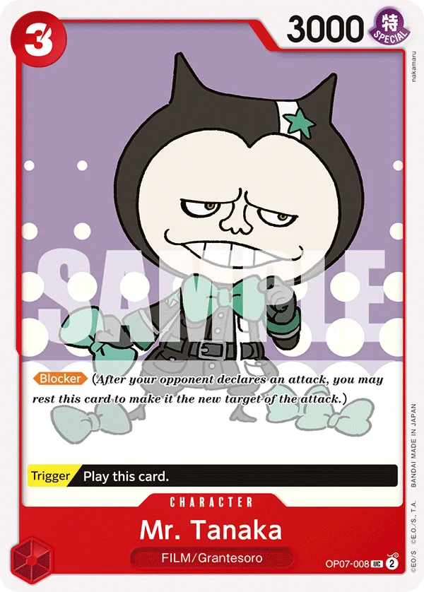 Mr. Tanaka, 500 Years in the Future OP07-008