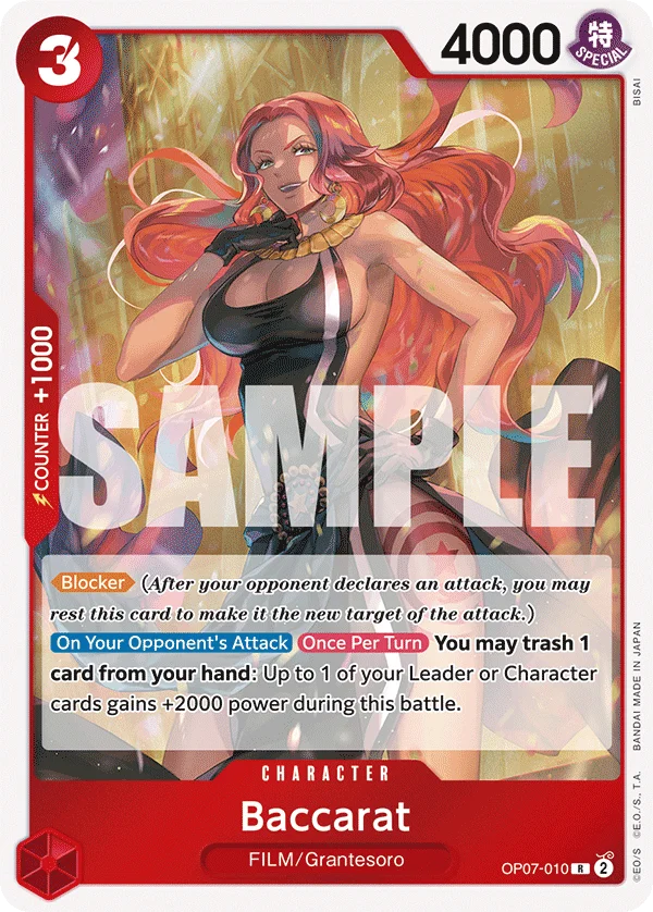 Baccarat, 500 Years in the Future OP07-010