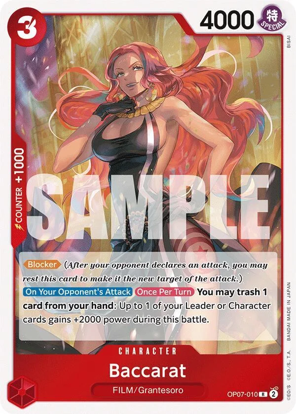 Baccarat, 500 Years in the Future OP07-010