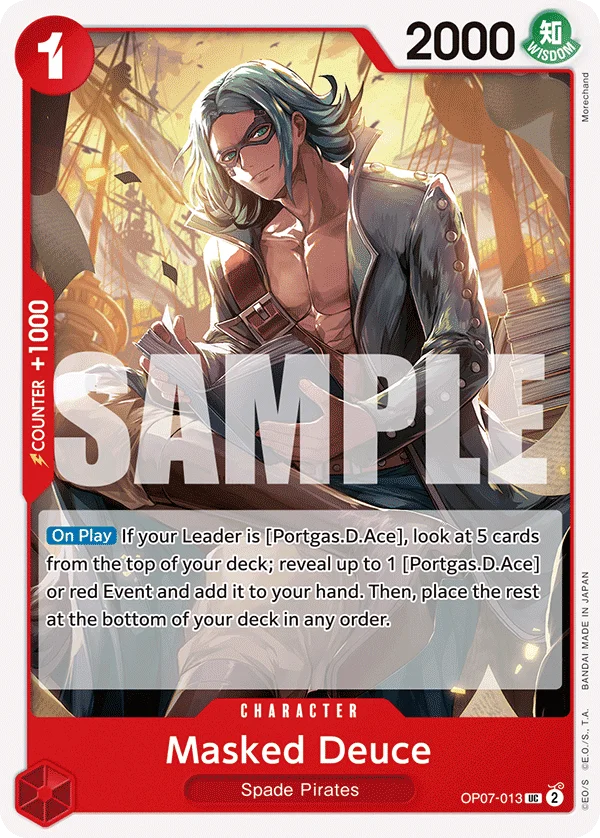 Masked Deuce, 500 Years in the Future OP07-013
