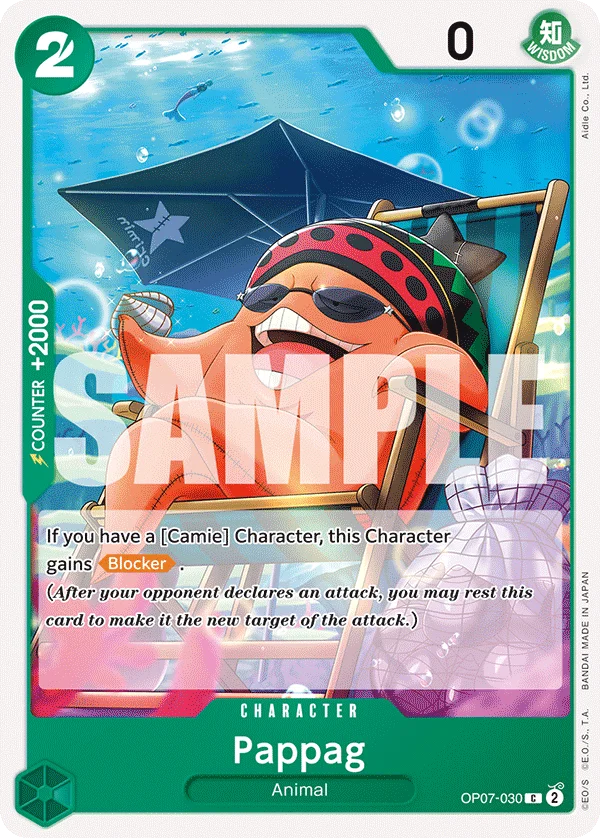 Pappag, 500 Years in the Future OP07-030