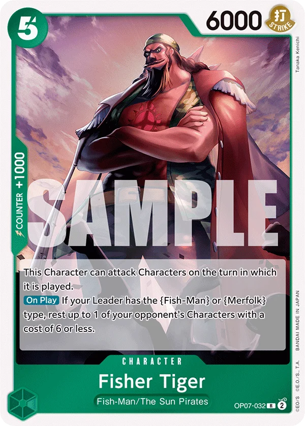 Fisher Tiger, 500 Years in the Future OP07-032