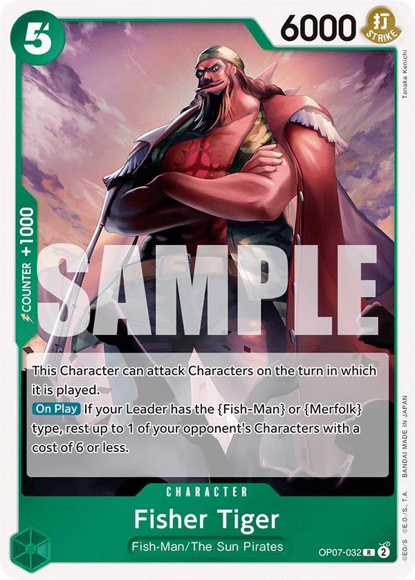 Fisher Tiger, 500 Years in the Future OP07-032