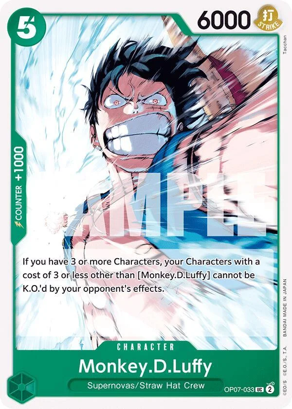 Monkey.D.Luffy, 500 Years in the Future OP07-033