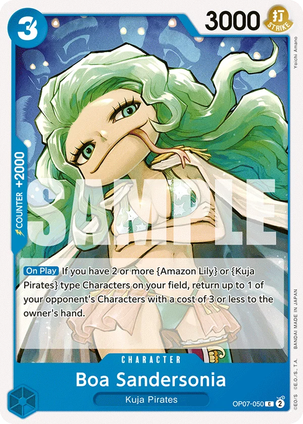 Boa Sandersonia, 500 Years in the Future OP07-050