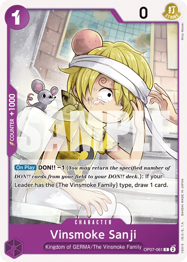 Vinsmoke Sanji, 500 Years in the Future OP07-061