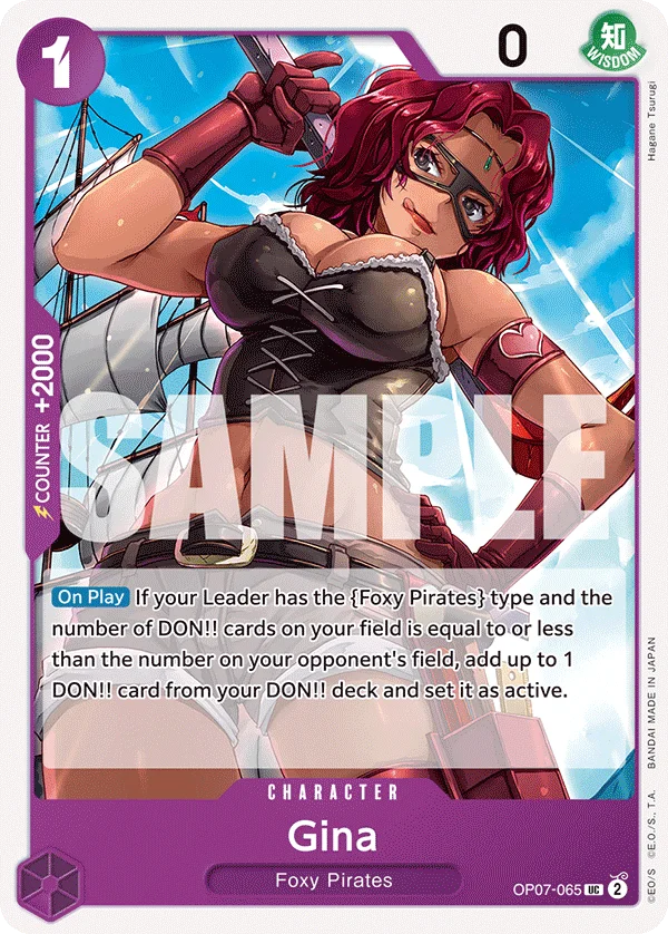Gina, 500 Years in the Future OP07-065