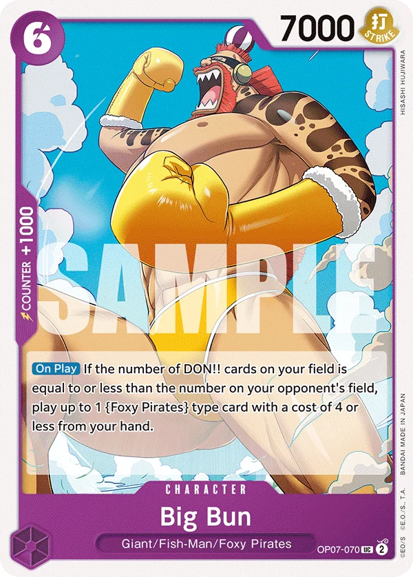 Big Bun, 500 Years in the Future OP07-070