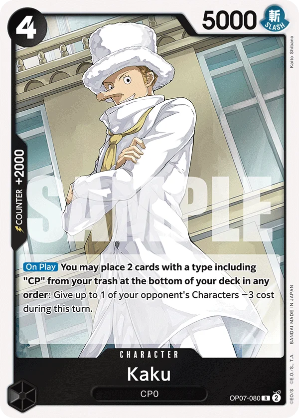 Kaku, 500 Years in the Future OP07-080