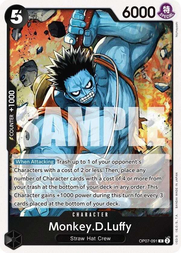 Monkey.D.Luffy, 500 Years in the Future OP07-091