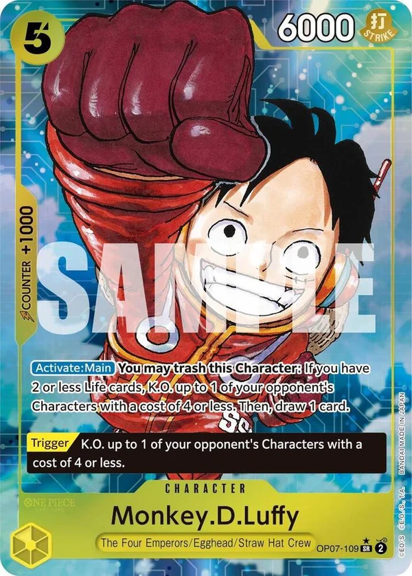 Monkey.D.Luffy, 500 Years in the Future OP07-109