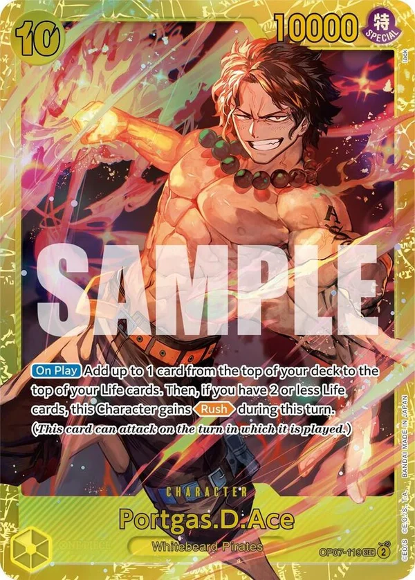 Portgas.D.Ace, 500 Years in the Future OP07-119