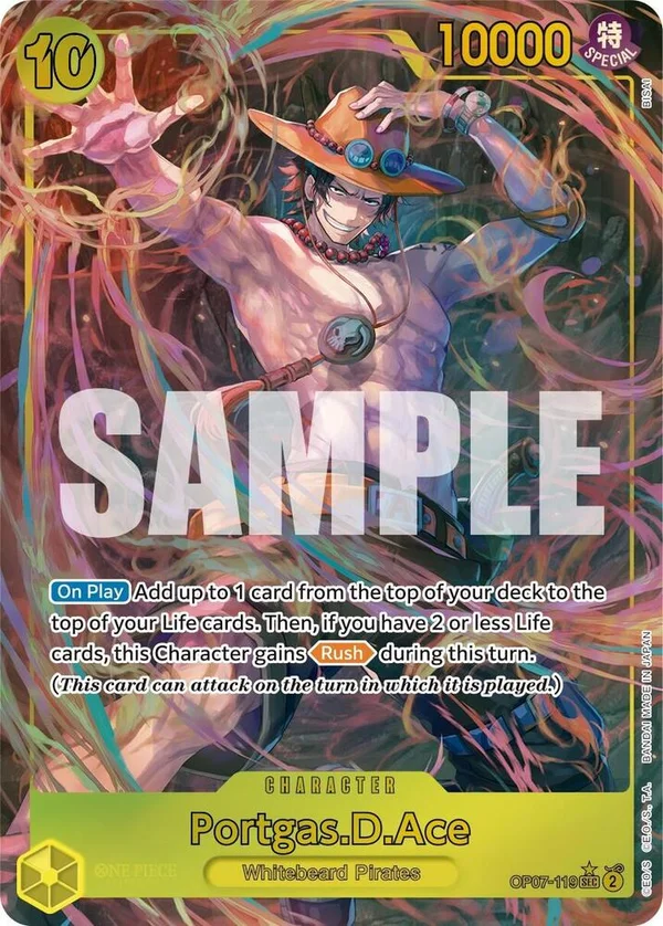 Portgas.D.Ace, 500 Years in the Future OP07-119