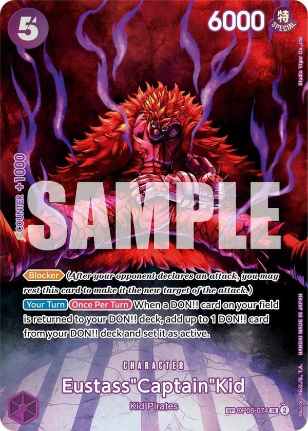 Eustass"Captain"Kid, 500 Years in the Future OP05-074