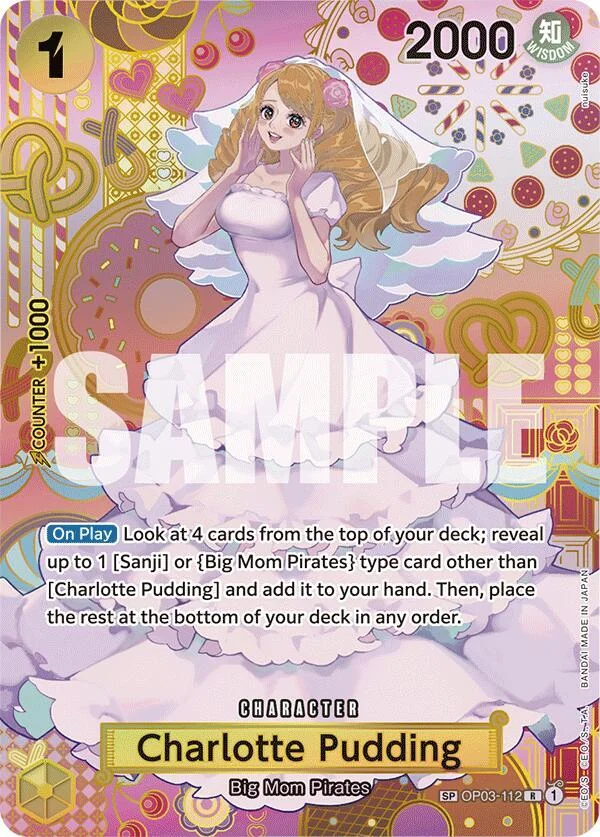 Charlotte Pudding, Two Legends OP03-112