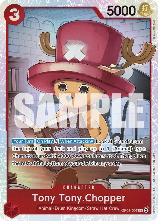 Tony Tony.Chopper, Two Legends OP08-007