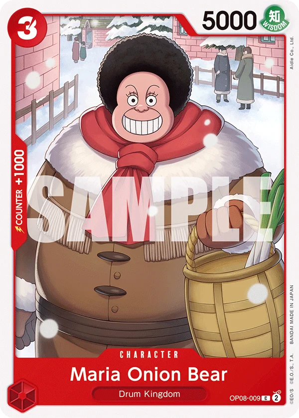 Maria Onion Bear, Two Legends OP08-009