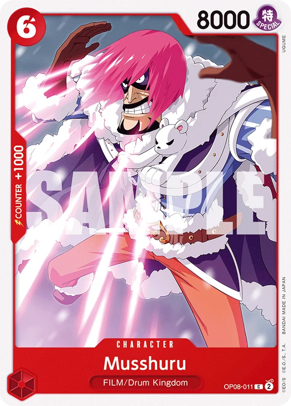Musshuru, Two Legends OP08-011
