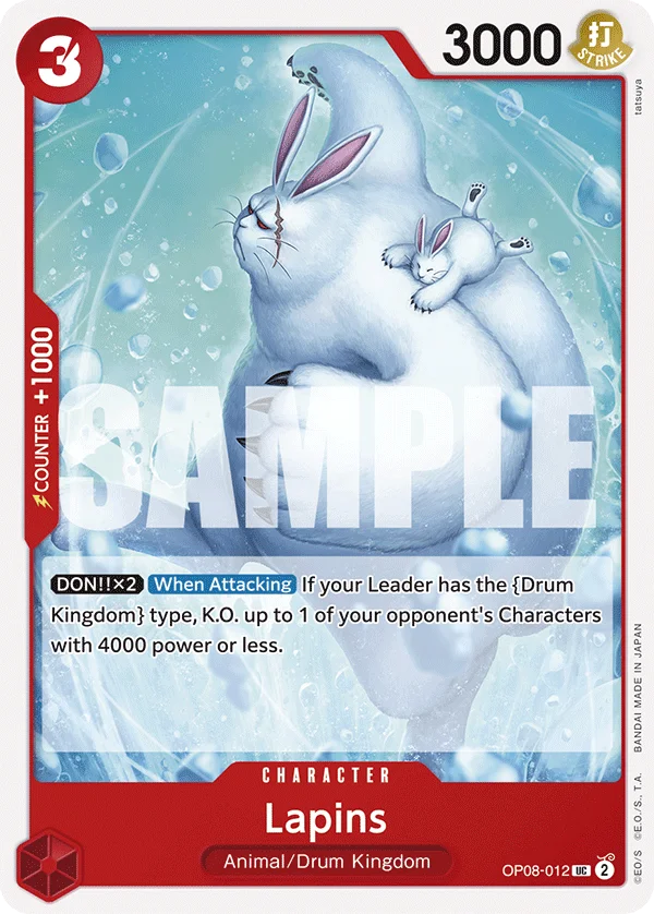 Lapins, Two Legends OP08-012