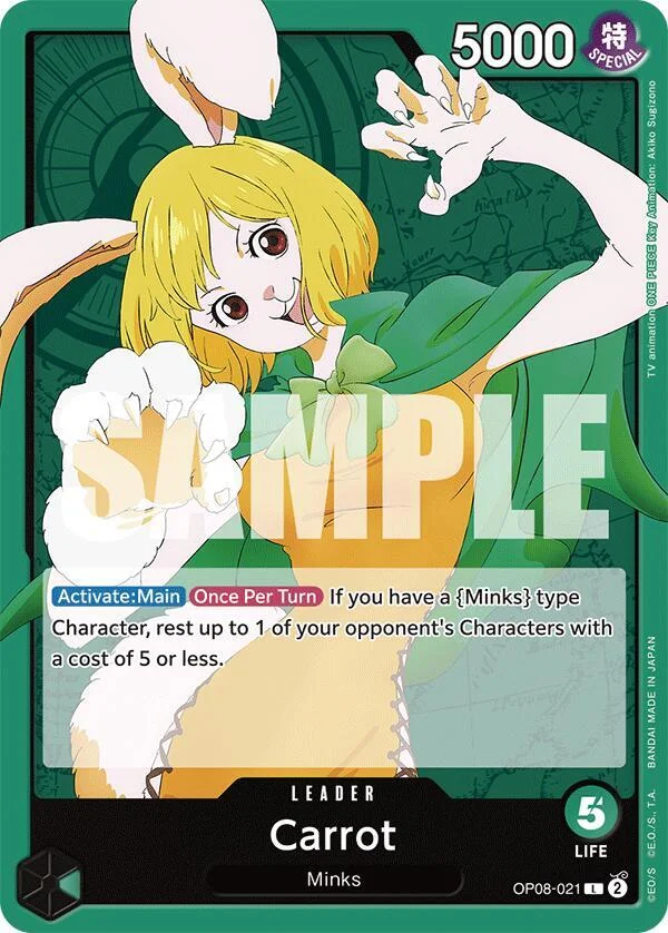 Carrot, Two Legends OP08-021