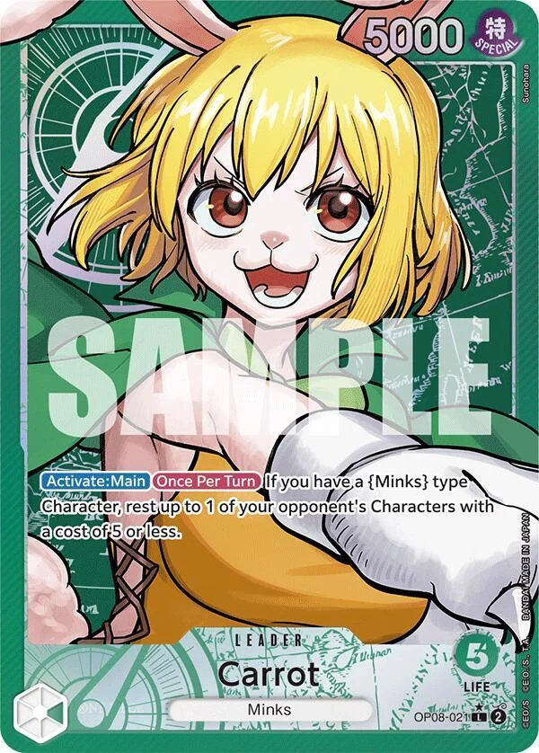 Carrot, Two Legends OP08-021