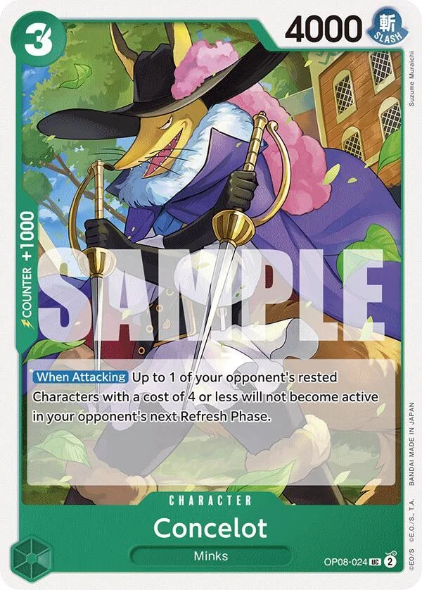 Concelot, Two Legends OP08-024