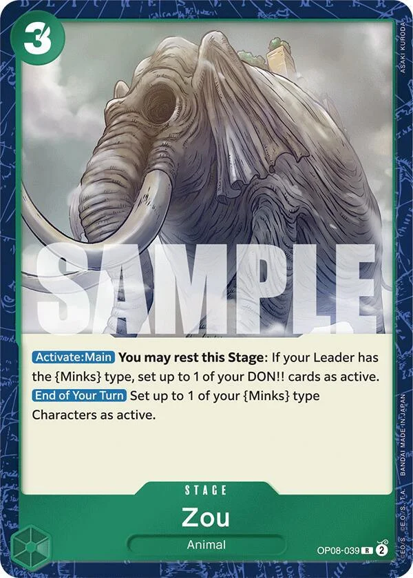 Zou, Two Legends OP08-039