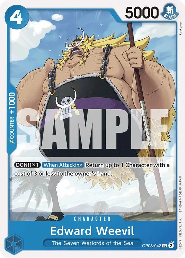 Edward Weevil, Two Legends OP08-042