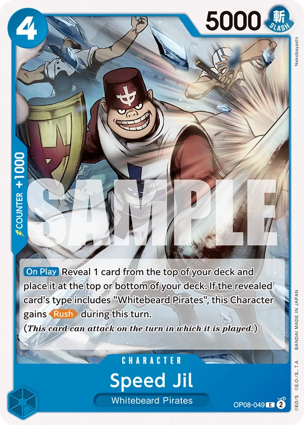 Speed Jil, Two Legends OP08-049