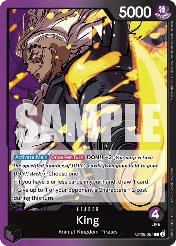 King, Two Legends OP08-057